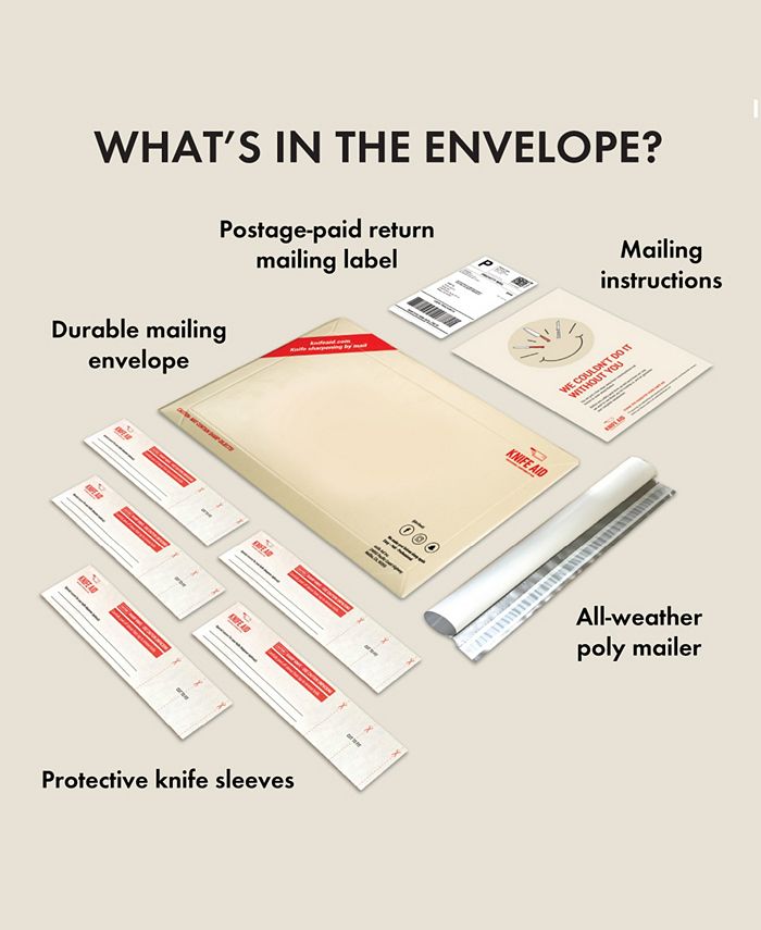 Zwilling Knife Aid Sharpening Service, 4 Knives Macy's