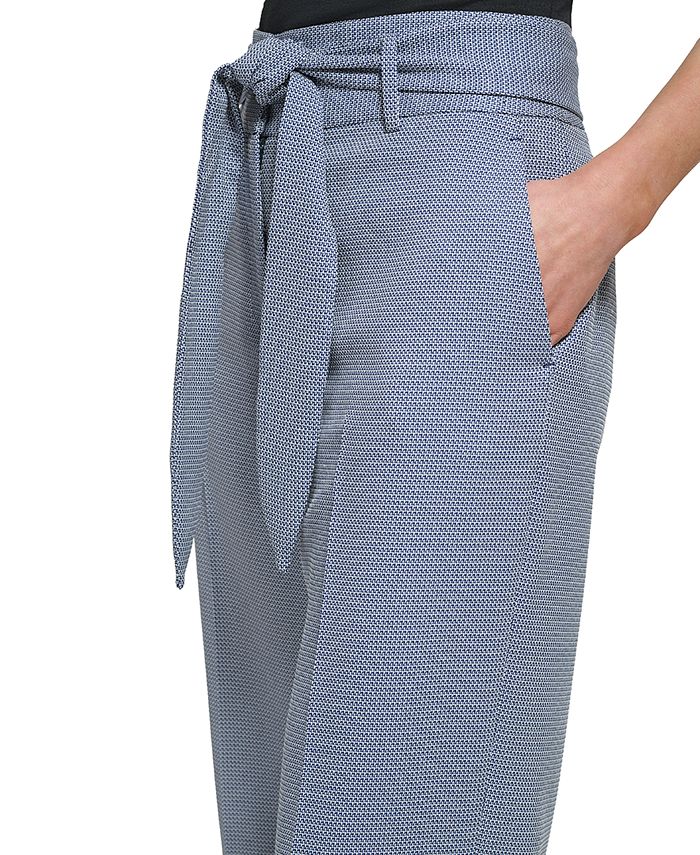 MCKAYSON WOMEN HIGH-WAIST KNIT SHORT PANTS