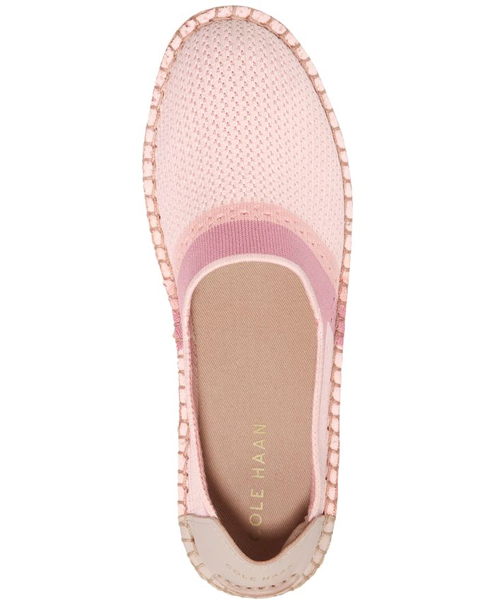 Espadrille Donna Cole Haan Cloudfeel Stitchlite, Colore Blu Marino, Taglia 8.5 US, Nuove In Scatola