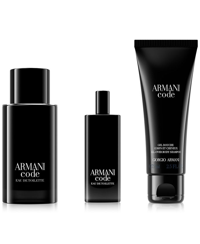 Armani Men's 3Pc. Armani Code Eau de Toilette Gift Set Macy's
