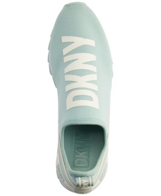 DKNY Women's Abbi Slip-On Knit Sneaker - Everyday Comfort Fashion Sneakers
