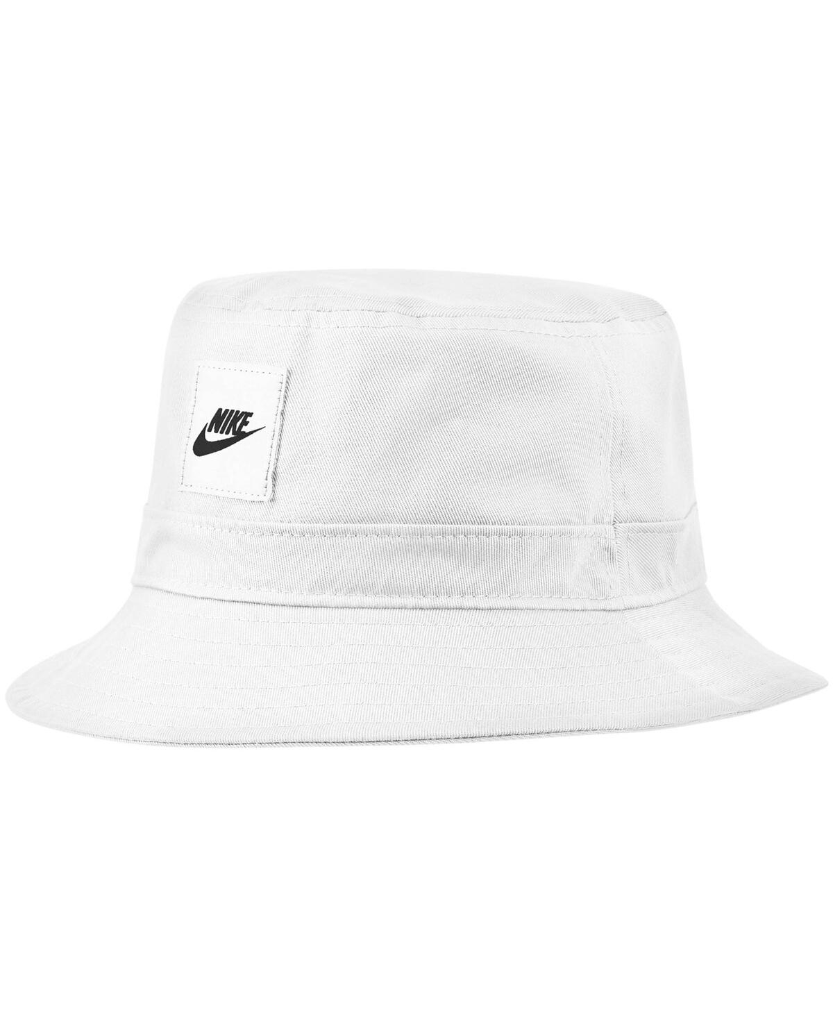 Shop Nike Big Boys  White Core Bucket Hat