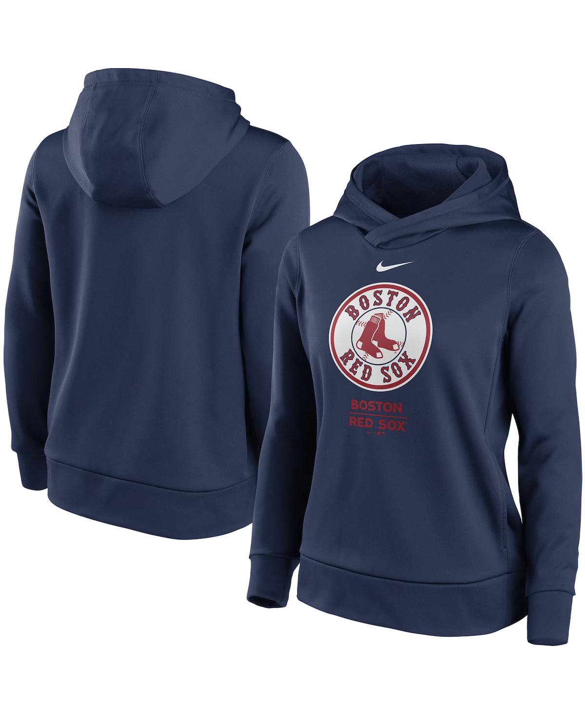 Youth Boston Red Sox Nike Navy Rewind Lefty Pullover Hoodie
