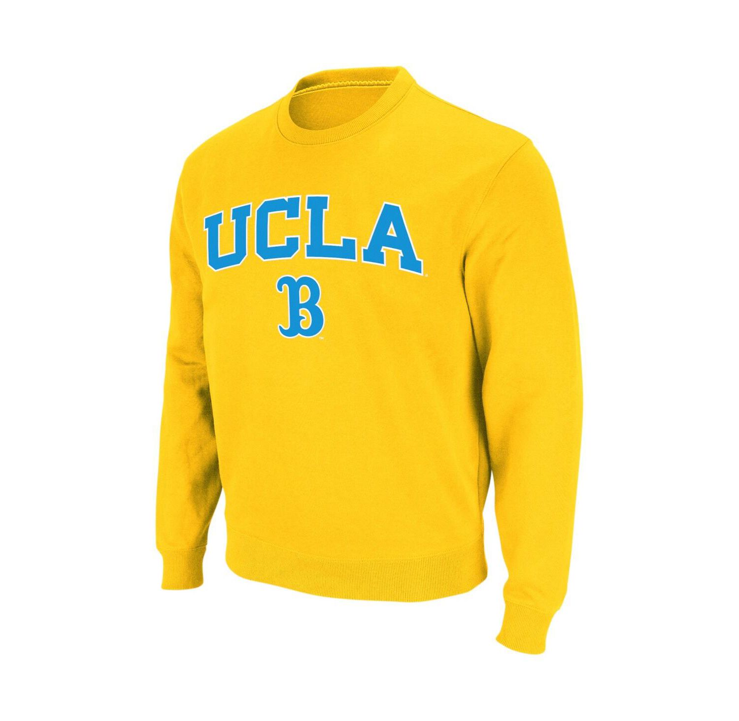 Men's UCLA Bruins Arch & Logo Crew Neck Sweatshirt