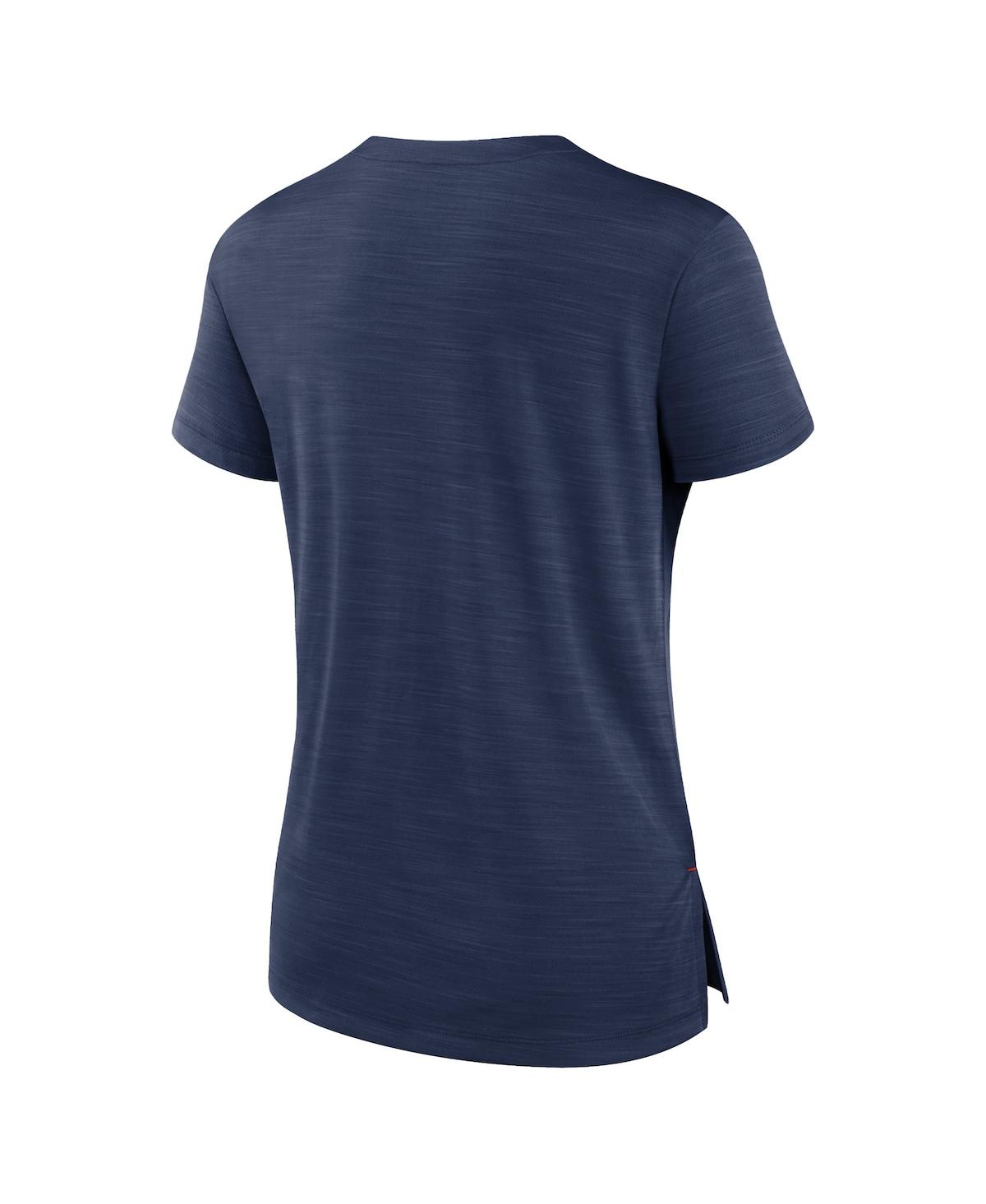 Nike Women's  Navy Houston Astros Pure Pride Boxy Performance Notch Neck T-shirt In Navy
