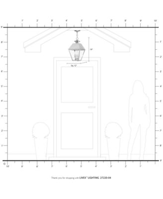 Wentworth 3 Light Outdoor Pendant Lantern