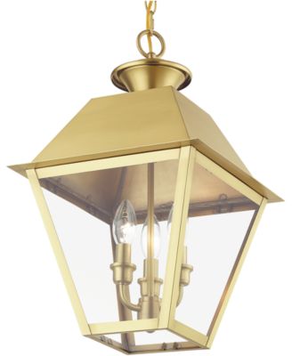 3 Light Outdoor Large Pendant Lantern