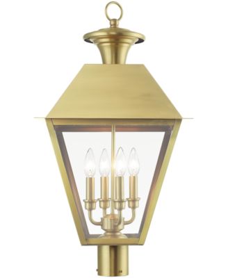 Wentworth 4 Light Outdoor Extra Large Post Top Lantern