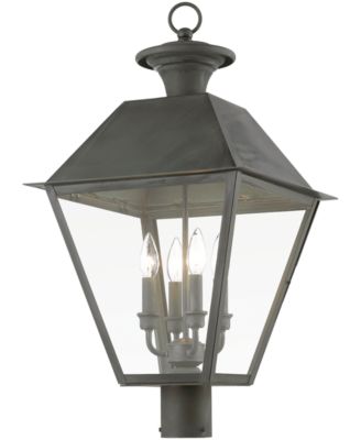 Wentworth 4 Light Outdoor Extra Large Post Top Lantern