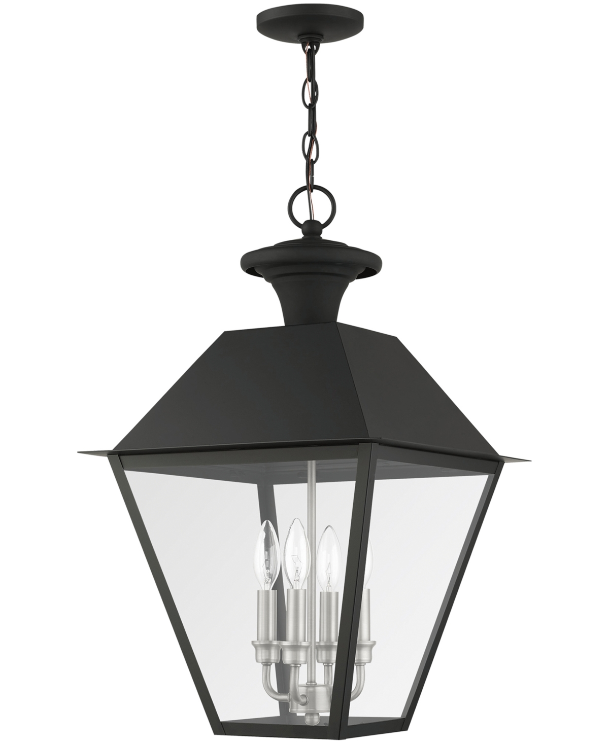 Livex Wentworth 4 Light Outdoor Pendant Lantern