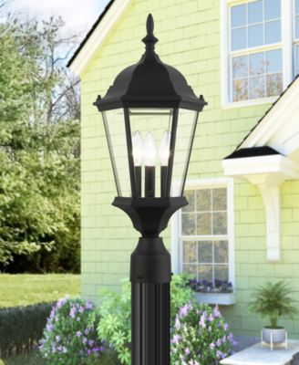 Hamilton 3 Light Outdoor Post Top Lantern