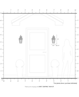 Morgan 1 Light Outdoor Wall Lantern