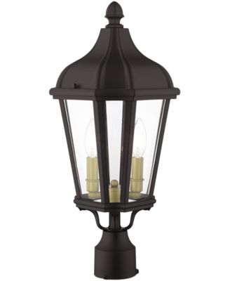 Morgan 2 Light Outdoor Post Top Lantern