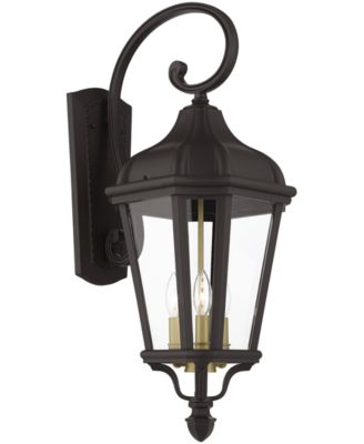 Morgan 3 Light Outdoor Wall Lantern