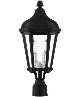 Morgan 2 Light Outdoor Post Top Lantern