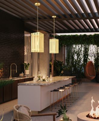 Greenwick 1 Light Outdoor Pendant Lantern