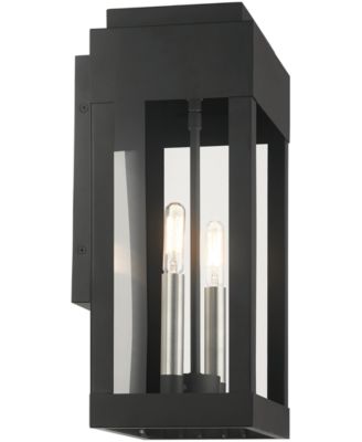York 2 Light Outdoor Wall Lantern