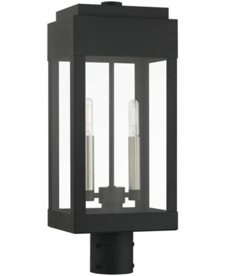 York 2 Light Outdoor Post Top Lantern