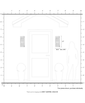 Berkeley 2 Light Outdoor ADA Sconce