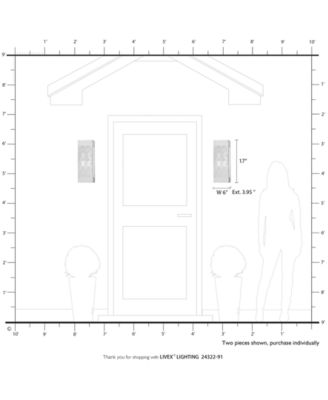 Berkeley 2 Light Outdoor ADA Sconce