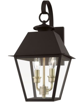 Wentworth 2 Light Outdoor Medium Wall Lantern