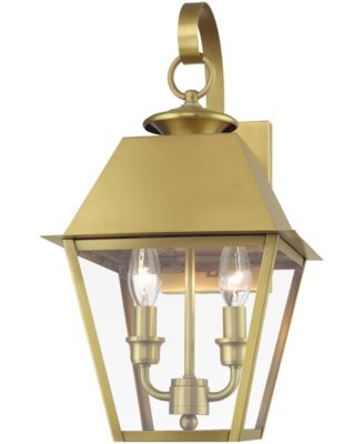 Wentworth 2 Light Outdoor Medium Wall Lantern