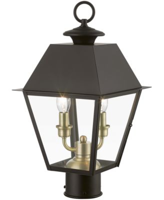 Wentworth 2 Light Outdoor Medium Post Top Lantern