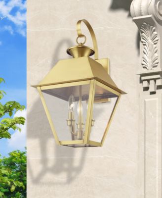 Wentworth 3 Light Outdoor Large Wall Lantern
