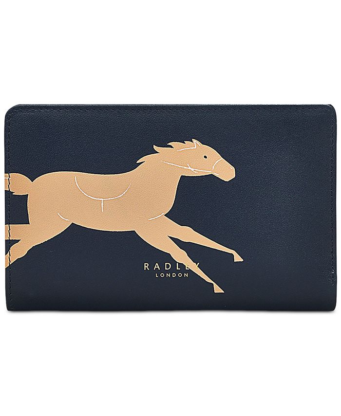 Radley London Kentucky Derby 23 Medium Bifold Leather Wallet & Reviews