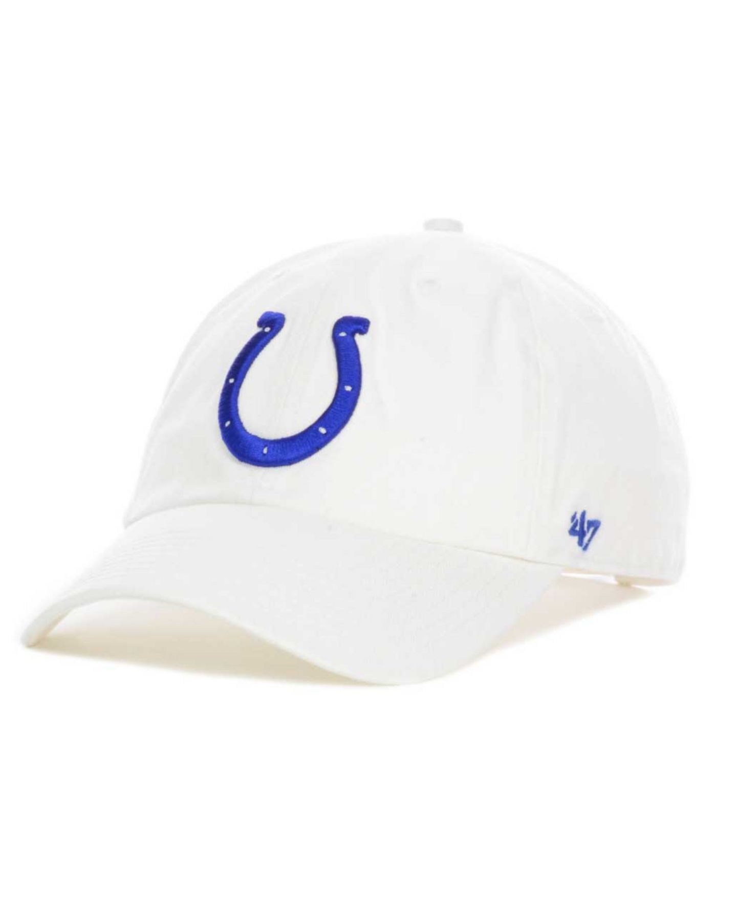 Мужская кепка '47 Brand Indianapolis Colts Clean Up — фото 1