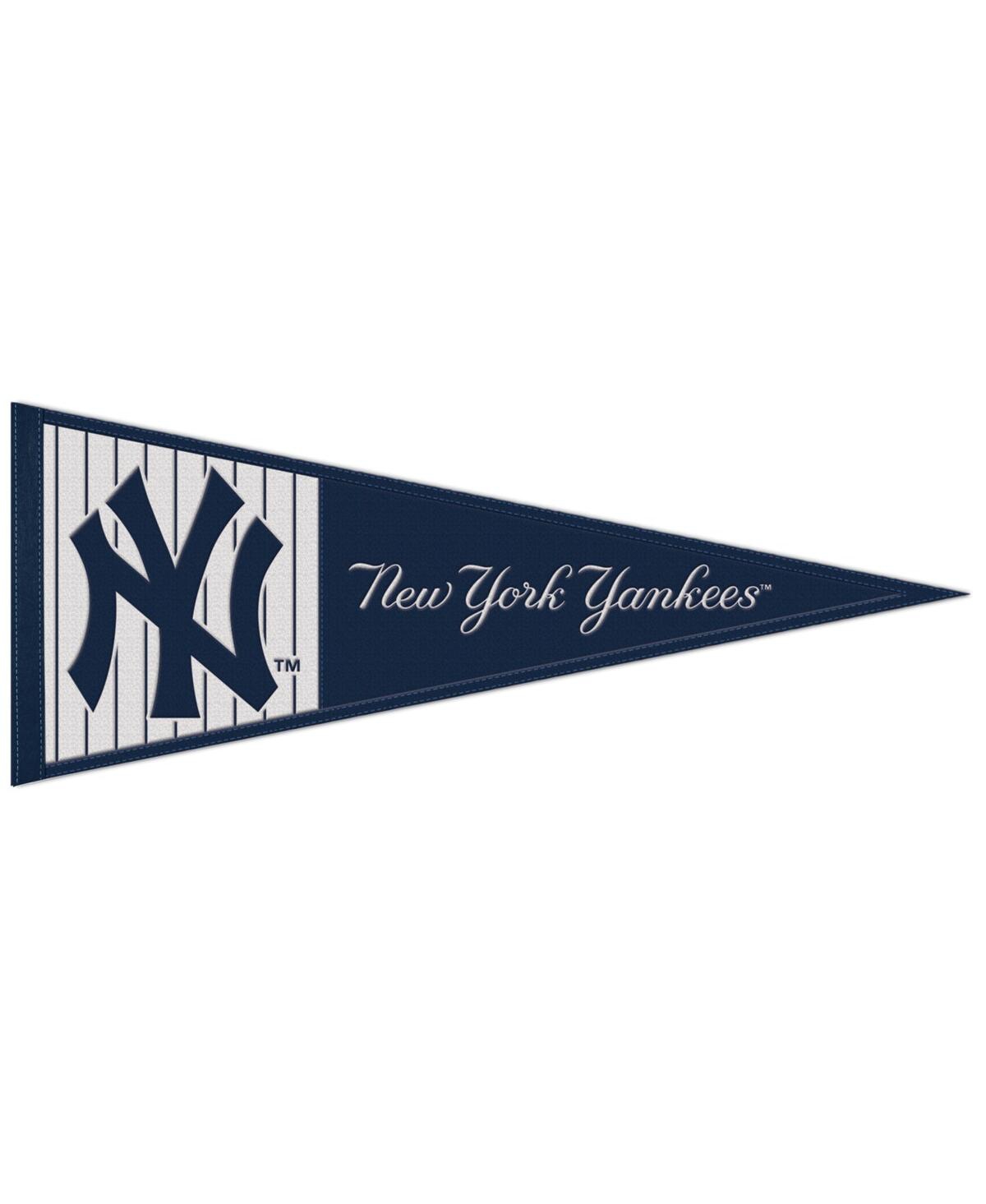 Wincraft New York Yankees 13" X 32" Primary Logo Pennant In Navy