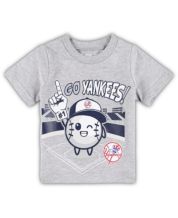 Newborn New York Yankees Navy/Heathered Gray/Cream Three-Pack
