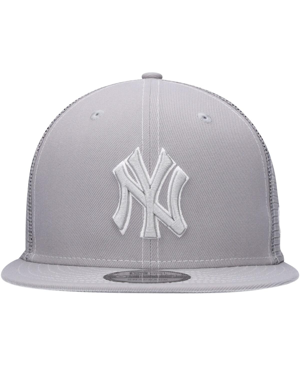 Men's New EraNew York Yankees 2023 On-Field Batting Practice 9FIFTY Snapback Hat - Gray