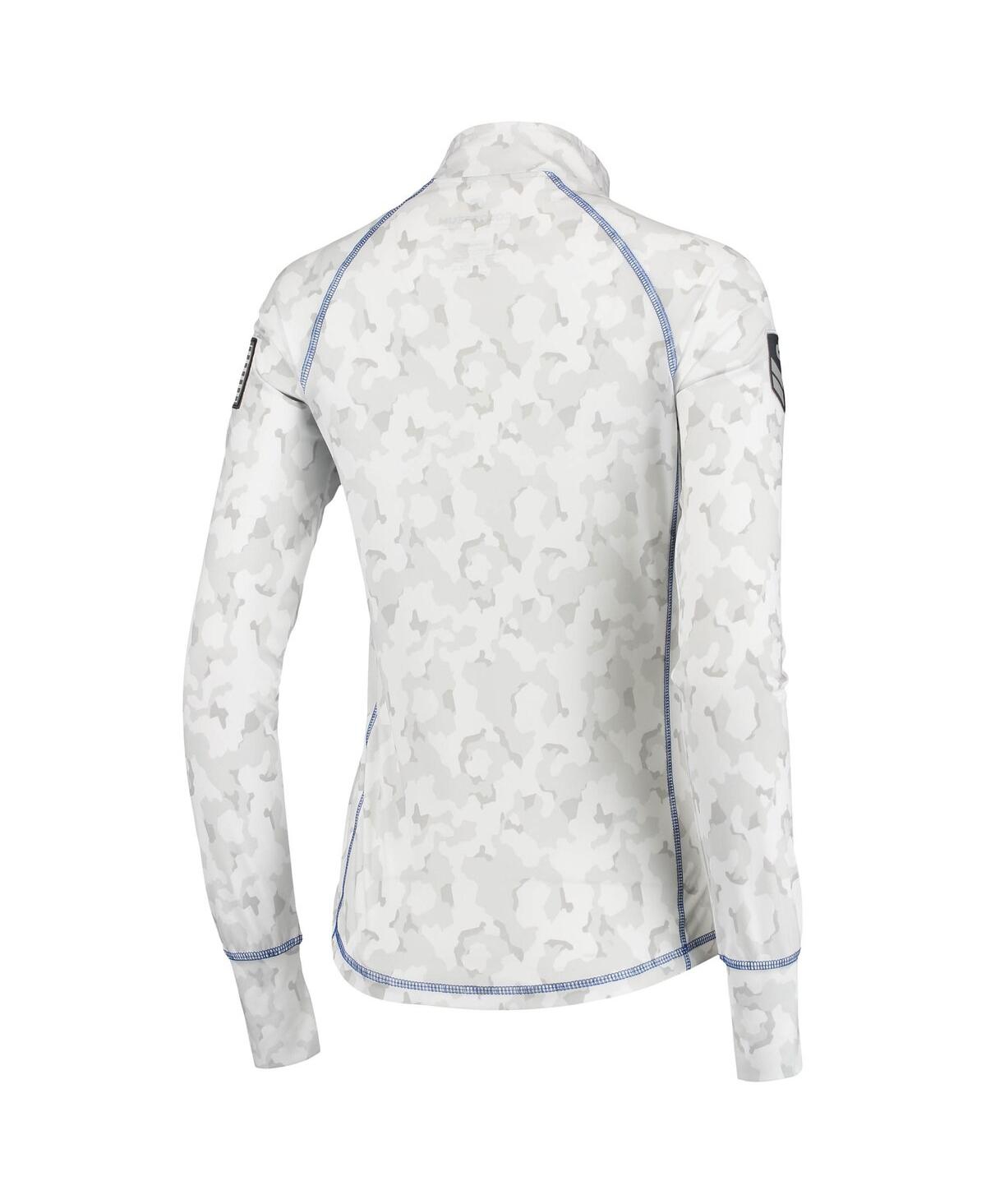 Colosseum White Air Force Falcons Oht Military Appreciation Officer Arctic Camo Fitted Lightweight 1 In White