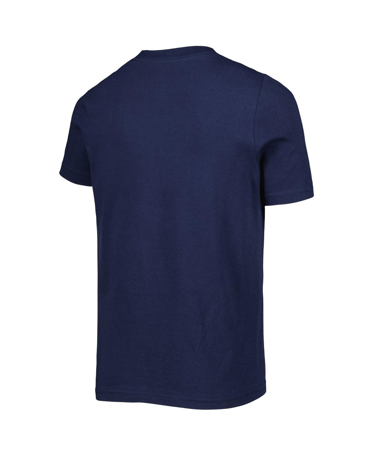Big Boys and GirlsMilwaukee Brewers Disney Game Day T-shirt - Navy
