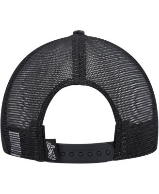Men's Black Chicago White Sox Repeat A-Frame 9FIFTY Trucker Snapback Hat