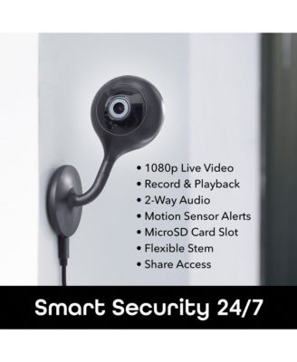 Look Indoor Smart Security Camera, 1080p HD Surveillance with 2-Way Talk and Motion Detection, Works with Alexa and Google Home, No Hub Required (2 Pack)