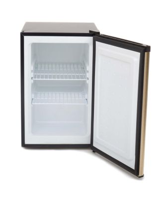 2.1 cu.ft Energy Star Upright Freezer with Lock in Rose Gold