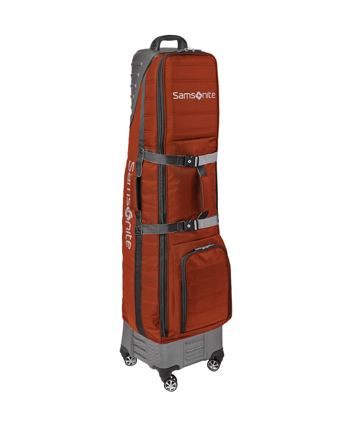 Samsonite 'the Protector' Hard And Soft Sided Golf Travel Cover In Red