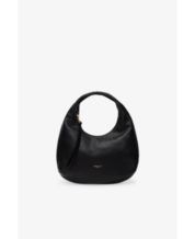 Macy's black leather purse store