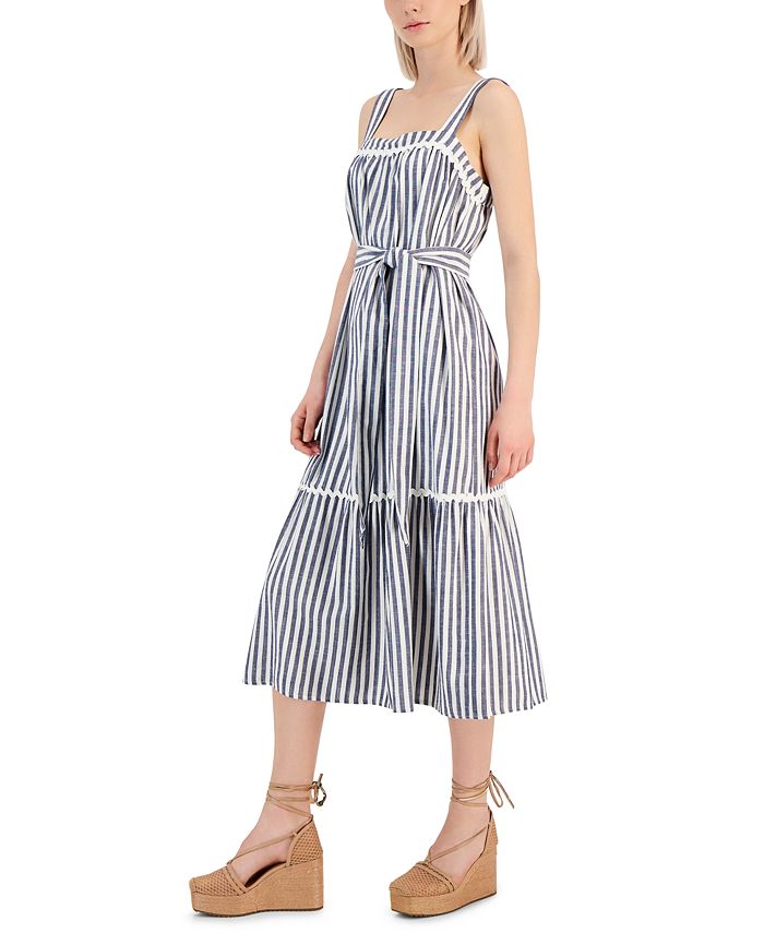 I.N.C. International Concepts Women's Striped Sleeveless Sundress