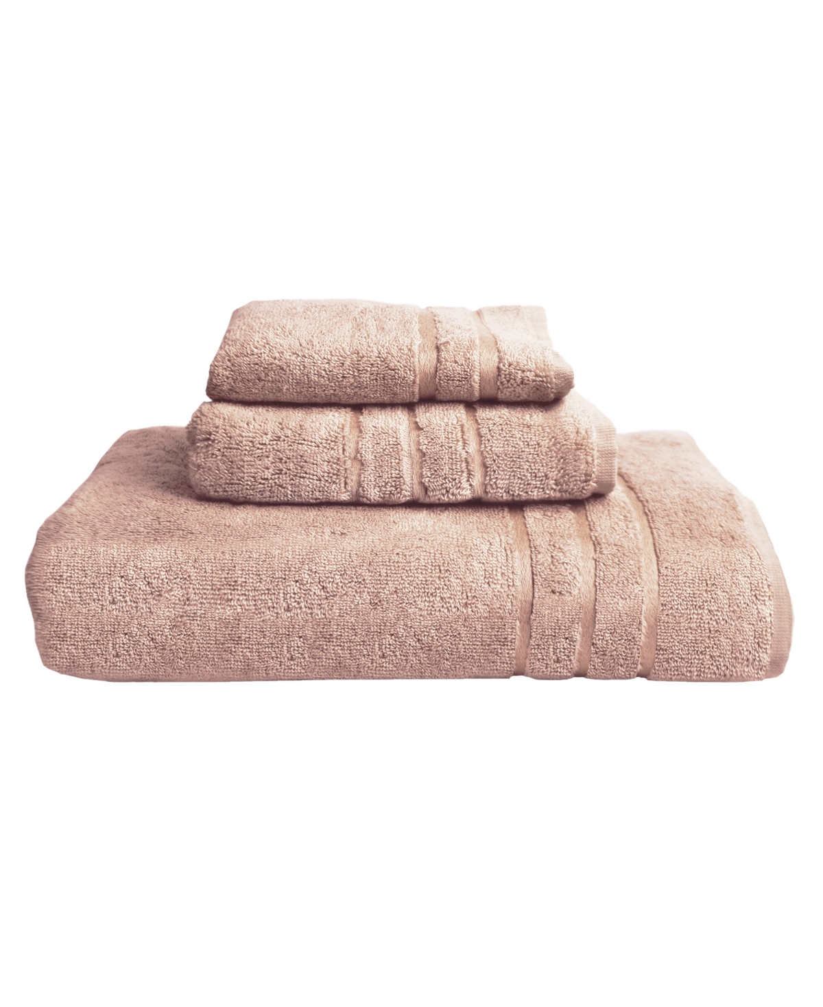 Cariloha 3-piece Viscose From Bamboo Towel Set In Blush
