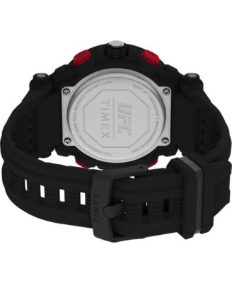 UFC Men's Quartz Impact Resin Black Watch, 50mm