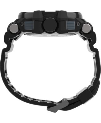 UFC Men's Quartz Tactic Resin Black Watch, 53mm