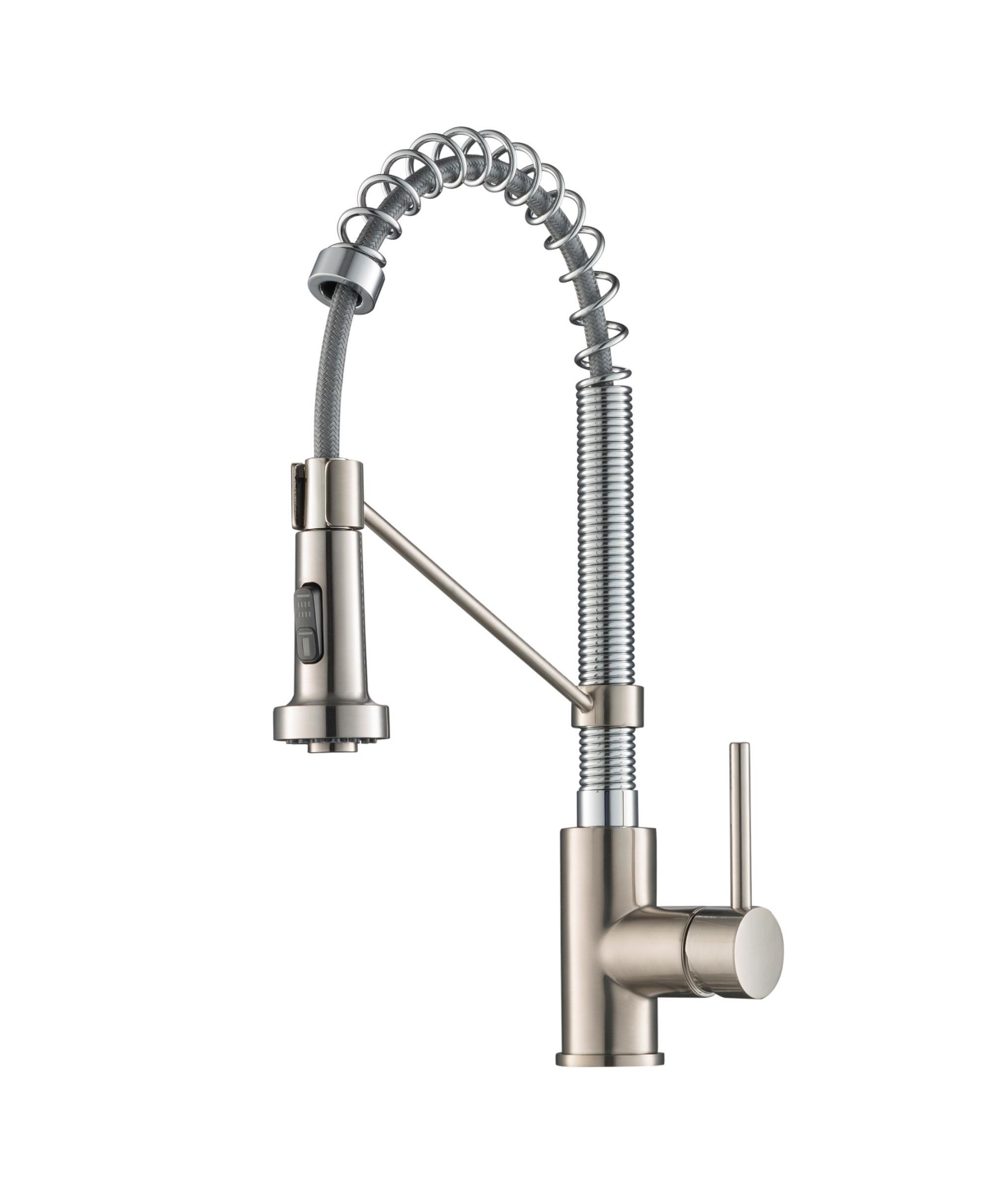 Kraus Bolden Single Handle 18-Inch Commercial Kitchen Faucet with Dual Function Pull-Down Sprayhead -chrome
