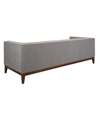 Garnet 85" Linen Tufted Sofa