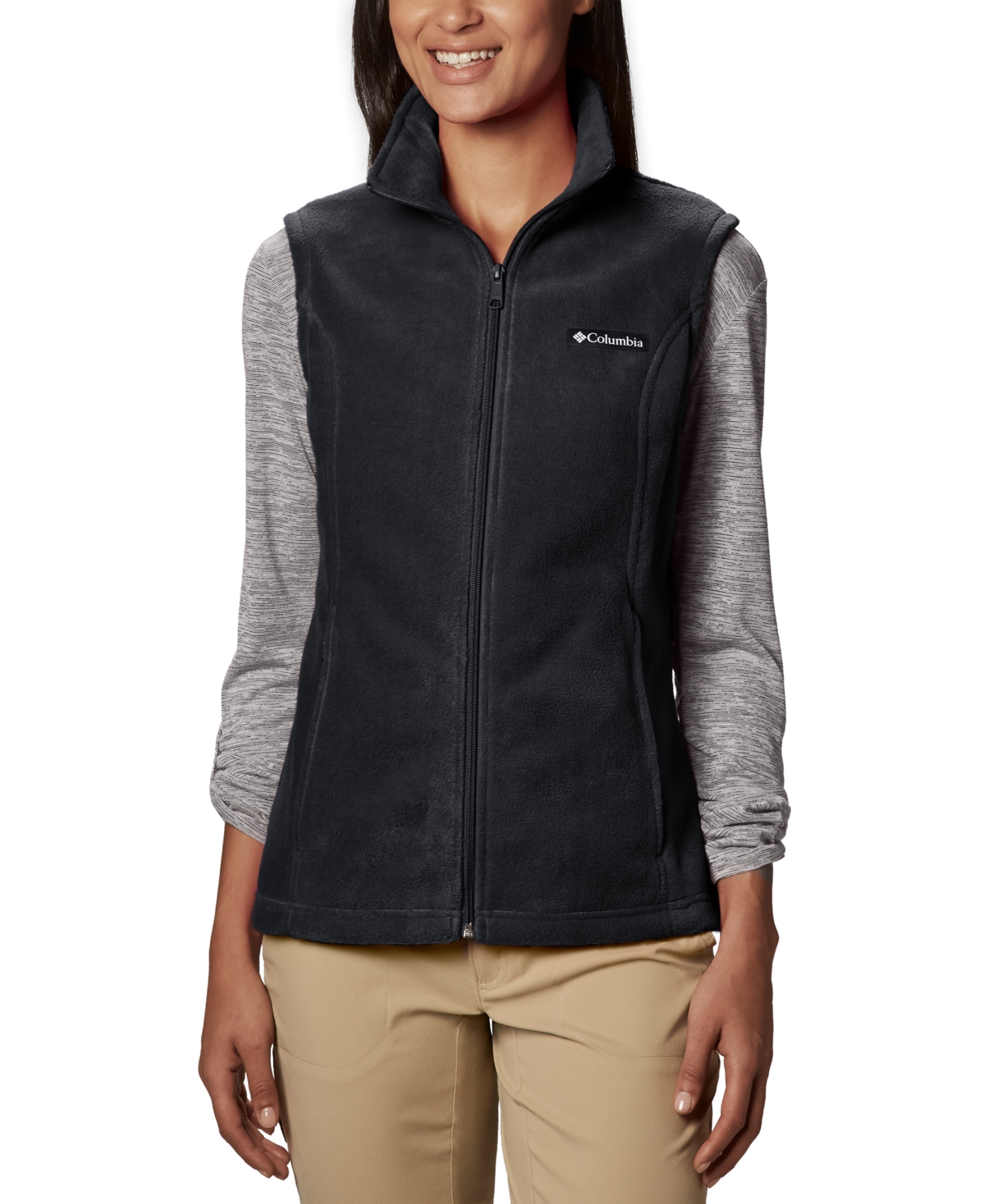 Women's Benton Springs Fleece Vest - Charcoal Heather