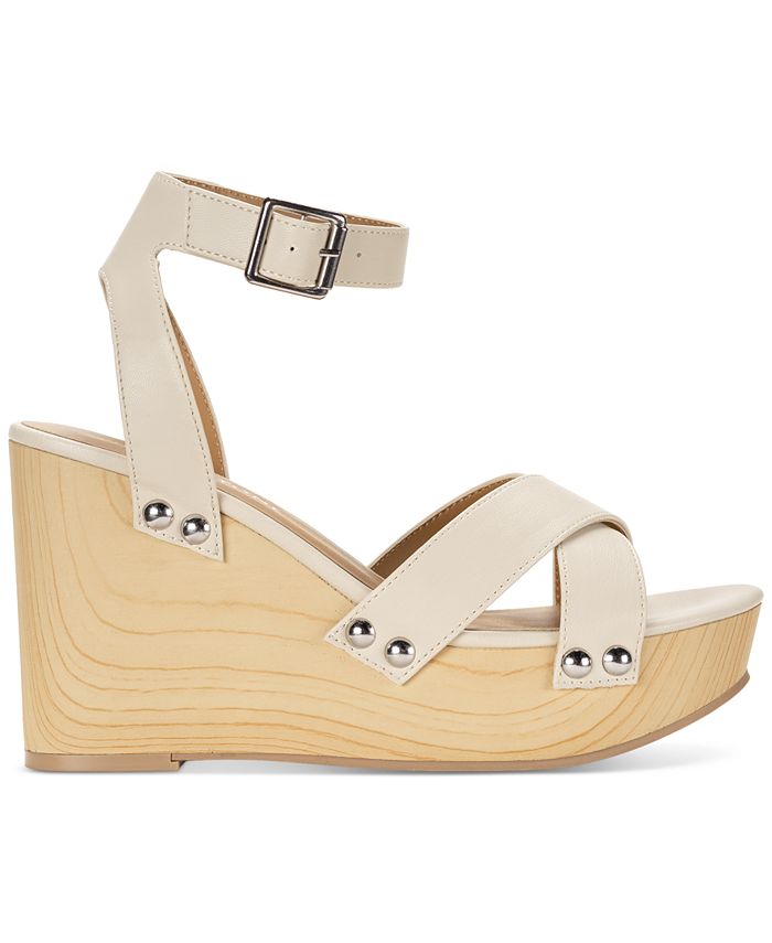 Sun + Stone Tiaraa AnkleStrap Platform Wedge Sandals, Created for Macy