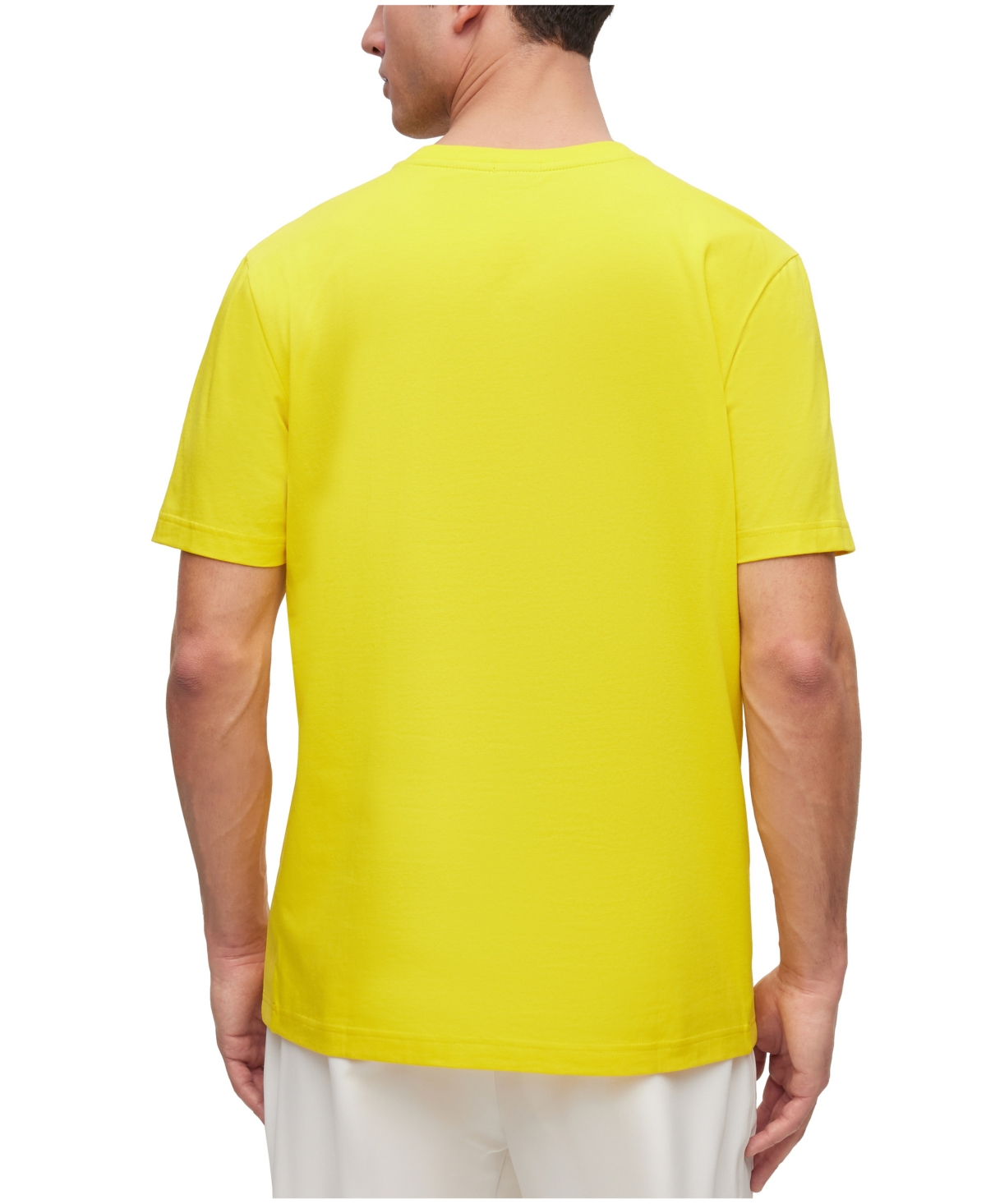 Boss by Hugo Boss Men's Regular-Fit Stretch Cotton T-shirt