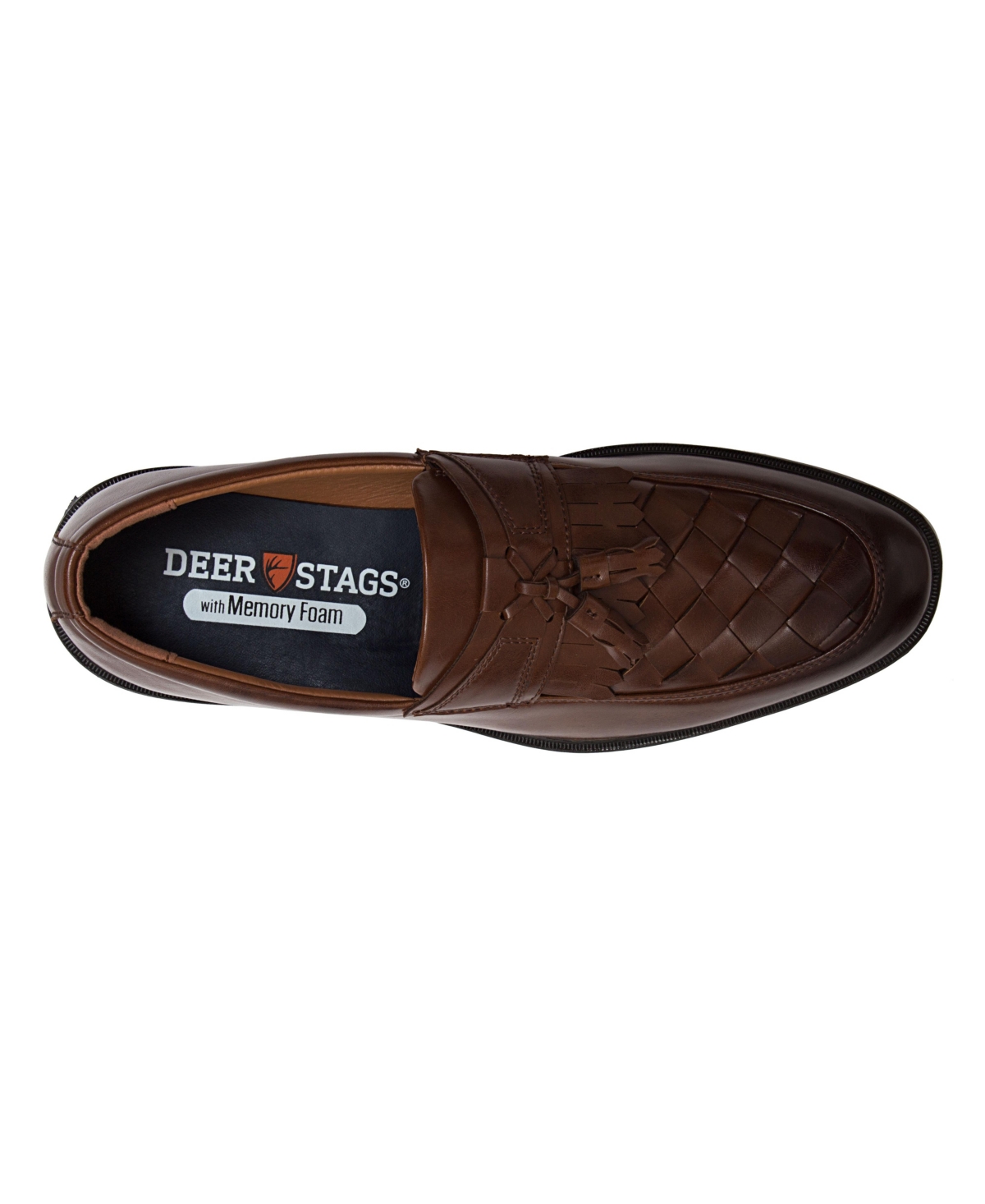 Deer Stags Men's Borough Kiltie Tassel Comfort Loafers